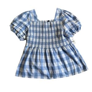 Adorable Gingham Grace + Karma Top